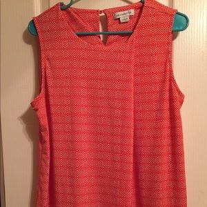 Liz Claiborne sleeveless top